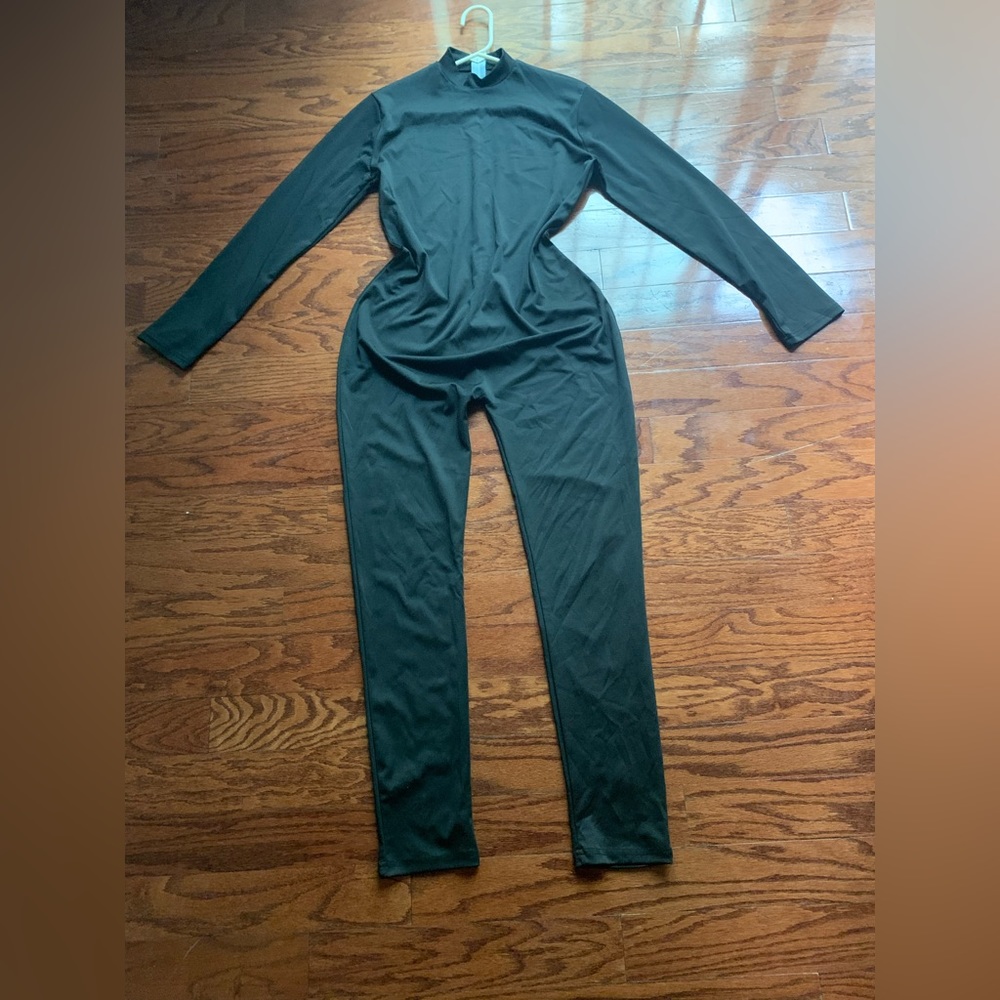Black Jumpsuit Turtleneck Size 2XL